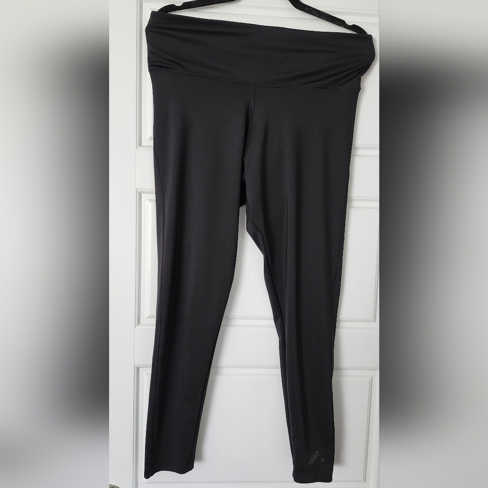 Adidas Climalite Black Full-Length Legging